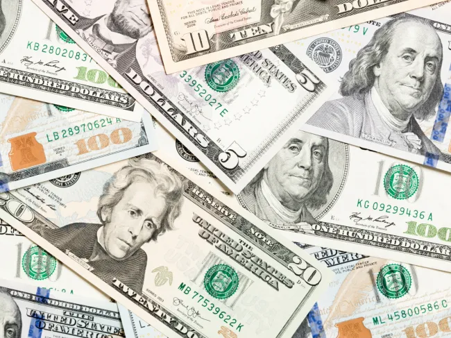 cash pile